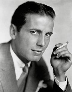 Humphrey Bogart Smoking Globe Photos Impression d'art
