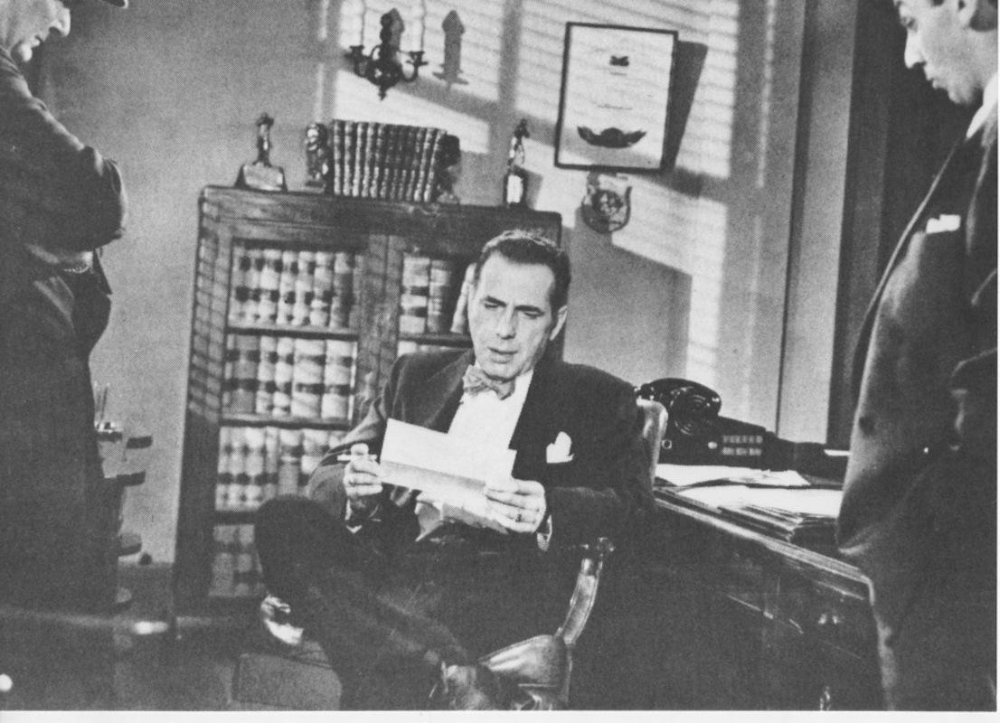 Unknown Figurative Photograph - Humphrey Bogart - Vintage Photo - 1940s
