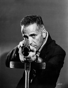 Vintage Humphrey Bogart with a Shotgun Fine Art Print