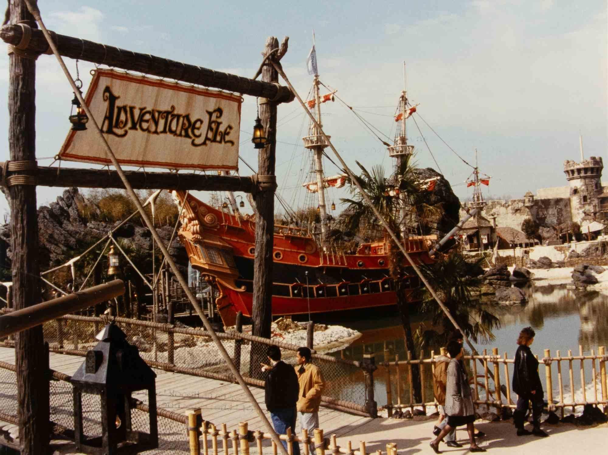 En Adventureland - Fotografía antigua - Años 1990
