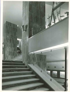 Inauguración del Palacio de las Ciencias en Roma - Foto de época - Años 50