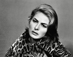 Ingrid Bergman in Leopard Globe Photos Fine Art Print