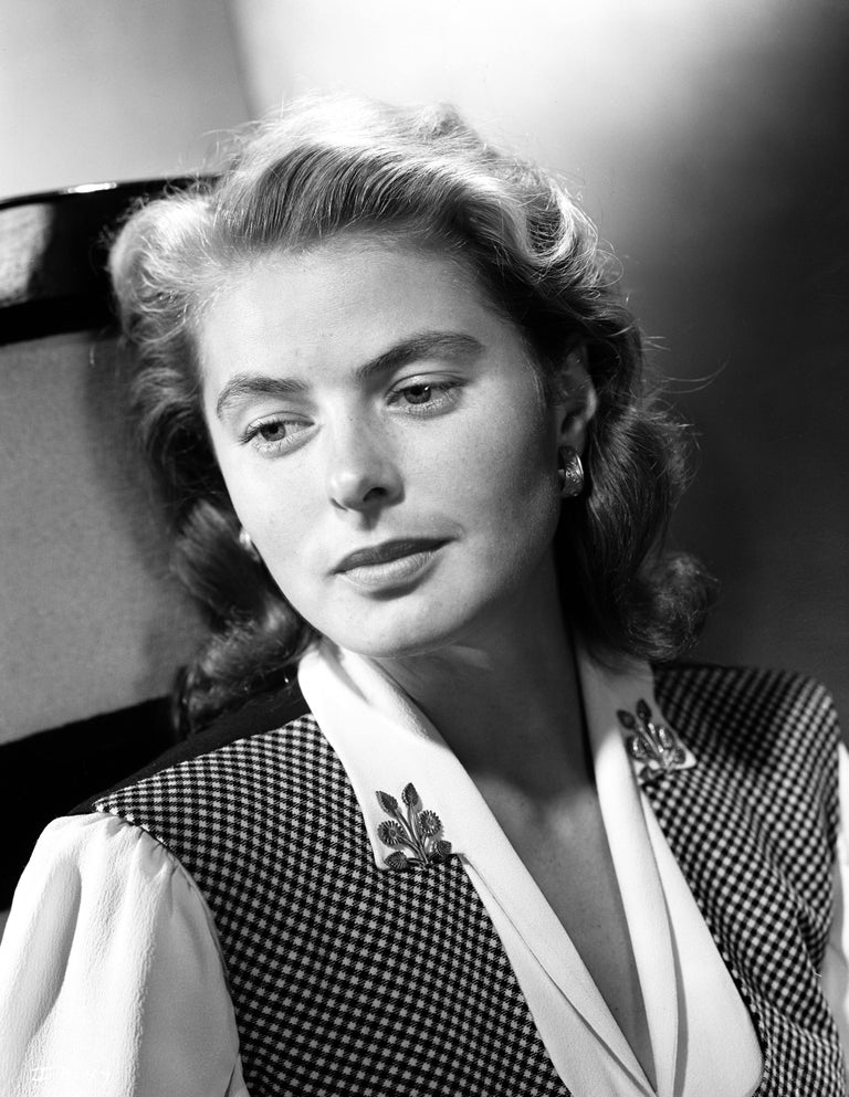 unknown ingrid bergman leaning fine art print photograph sale unknown ingrid bergman leaning fine art print photograph sale