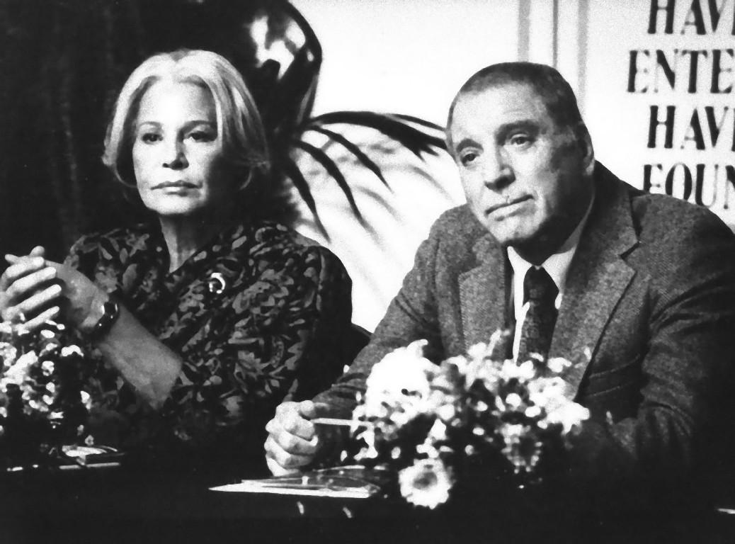 Portrait Photograph de Unknown - Ingrid Thulin y Burt Lancaster - Fotografía original de época - 1987