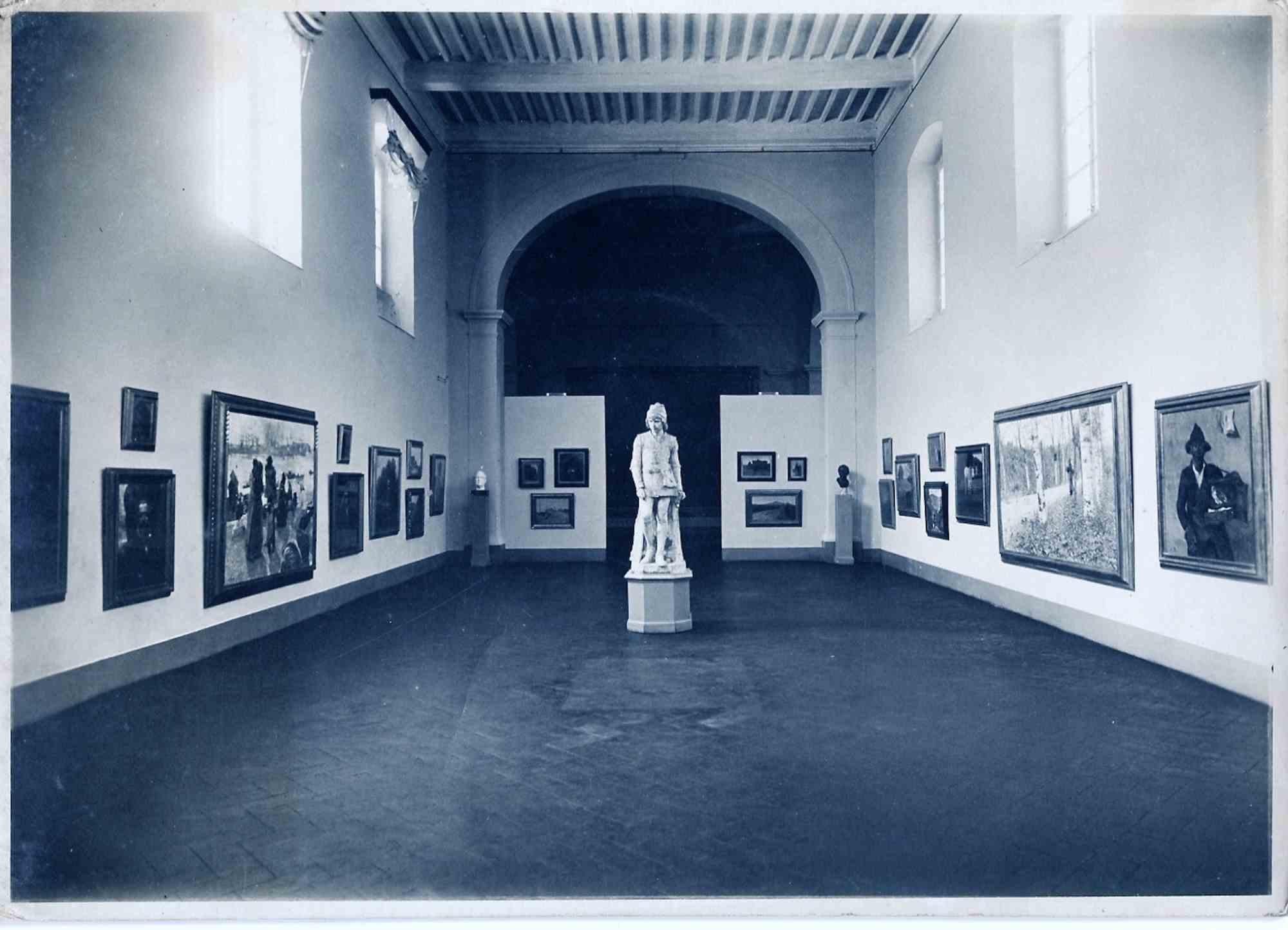 Unknown Figurative Photograph – Interieur des Museums Giovanni Fattori in Livorno – Vintage-Foto – 1970er Jahre