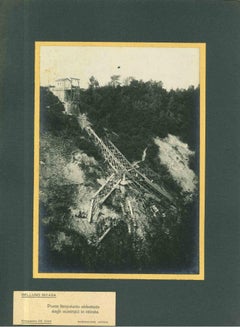 Invasion of Belluno - Railway Bridge... - Photograph - 1918