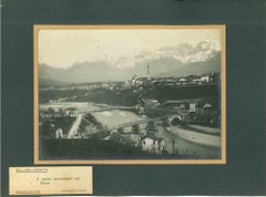 Invasion of Belluno - The Temporary Bridge over the Piave - Photograph - 1918