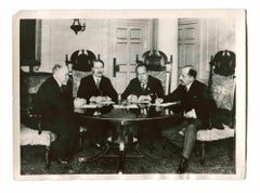 Die Zeit des italienischen Faschismus - Treffen mit Mussolini und Raymond Poincaré - 1930er Jahre