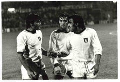Italian Soccer Teal in the mid-1970s - Vintage Photo - 1970s