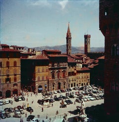 Italy in  1956 - Piazza della Signoria, Florence