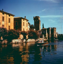 Retro Italy in  1956 - Sirmione Lago di Garda Castello Scaligero - Italy