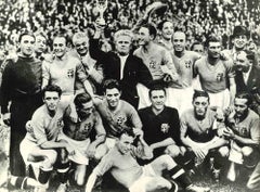 Italy World Champion 1938 (1850s Reprint) - Vintage Photo - 1980s