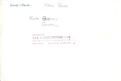 Jack Bruce of Cream Candid with Guitar Vintage Original Photograph