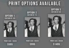 Jack Nicholson Candid with Cigar Fine Art Print