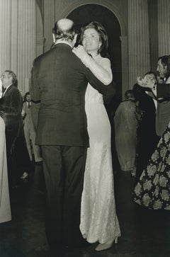 Jackie Kennedy und Alejandro Orfila, Schwarz-Weiß-Fotografie, ca. 1960er Jahre
