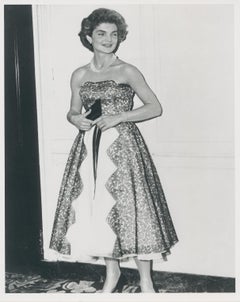 Retro Jackie Kennedy, Black and White Photography, ca. 1960