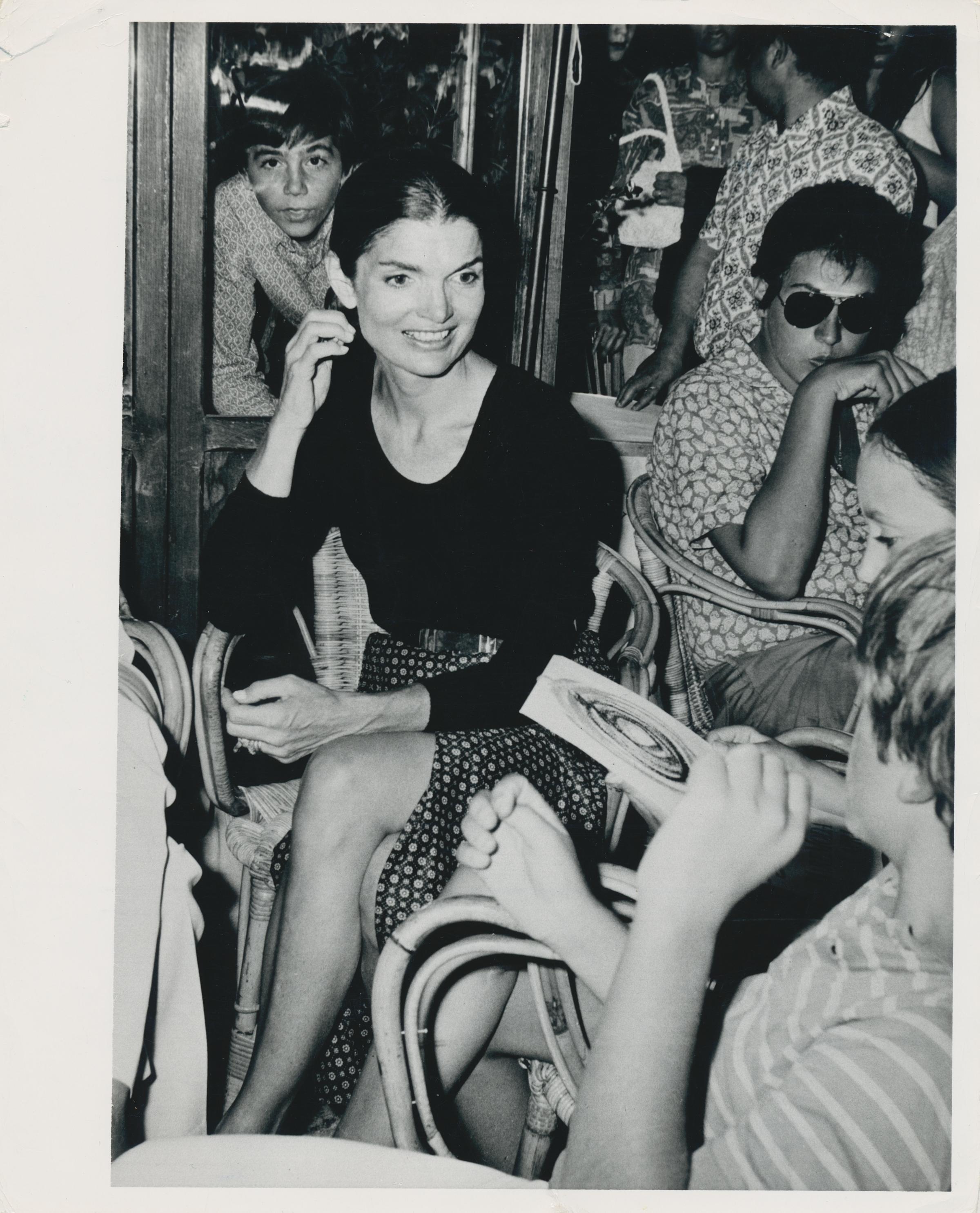 Unknown Black and White Photograph - Jackie Kennedy