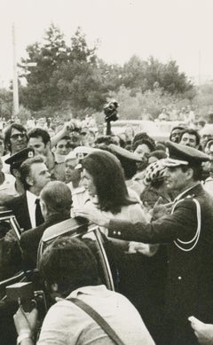 Jackie Kennedy; People; Crowd; Black and White, 1970s, 20, 2 x 29, 9 cm