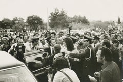 Jackie Kennedy; People; Crowd; Black and White, 1970s, 20, 2 x 29, 9 cm