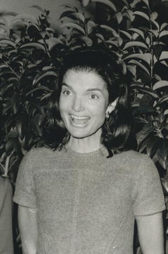 Jackie Onassis, Black and White Photography, ca. 1960