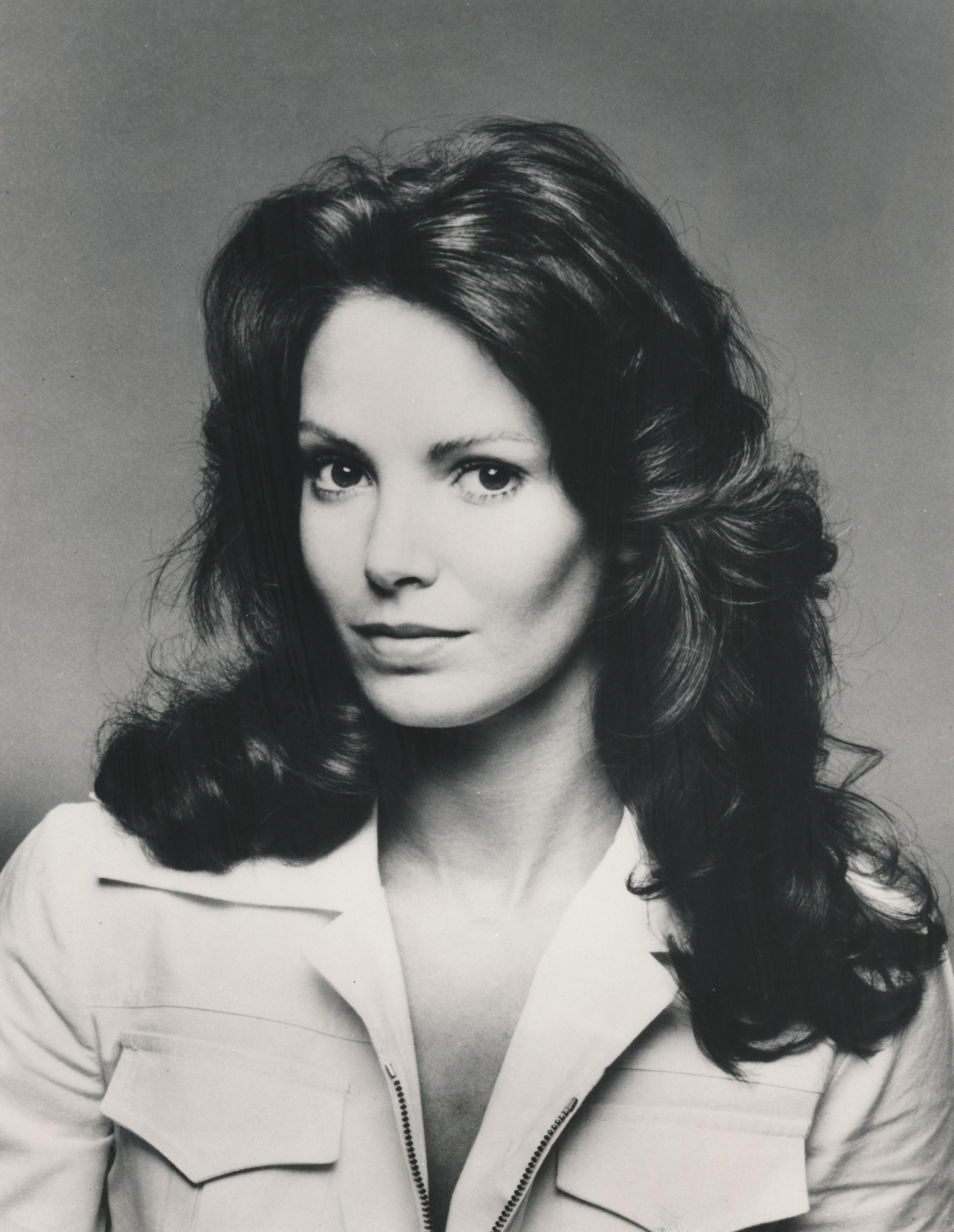 Unknown Black and White Photograph - Jaclyn Smith Glamour Portrait Fine Art Print