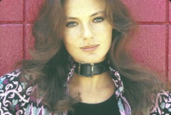 Jacqueline Bisset Closeup on Red Fine Art Print