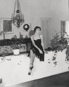 Vintage Jacqueline Bisset Posed at Home Fine Art Print