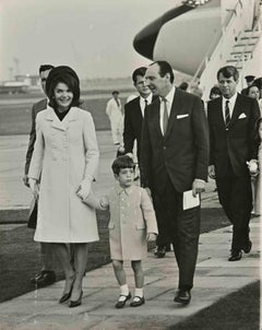 Jacqueline Bouvier with John Kennedy Jr. - Vintage Photograph - 1960s