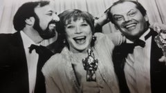 James Brooks, Shirley MacLaine and Jack Nicholson- Vintage Photo -1984