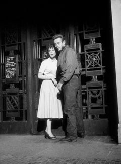 James Dean and Natalie Wood "Rebel Without A Cause" Globe Photos Fine Art Print