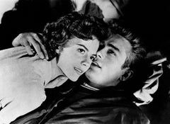 James Dean and Natalie Wood "Rebel Without A Cause" Globe Photos Fine Art Print