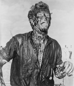 James Dean Covered in Mud