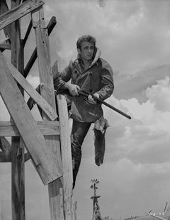 James Dean Cazando en "Gigante"
