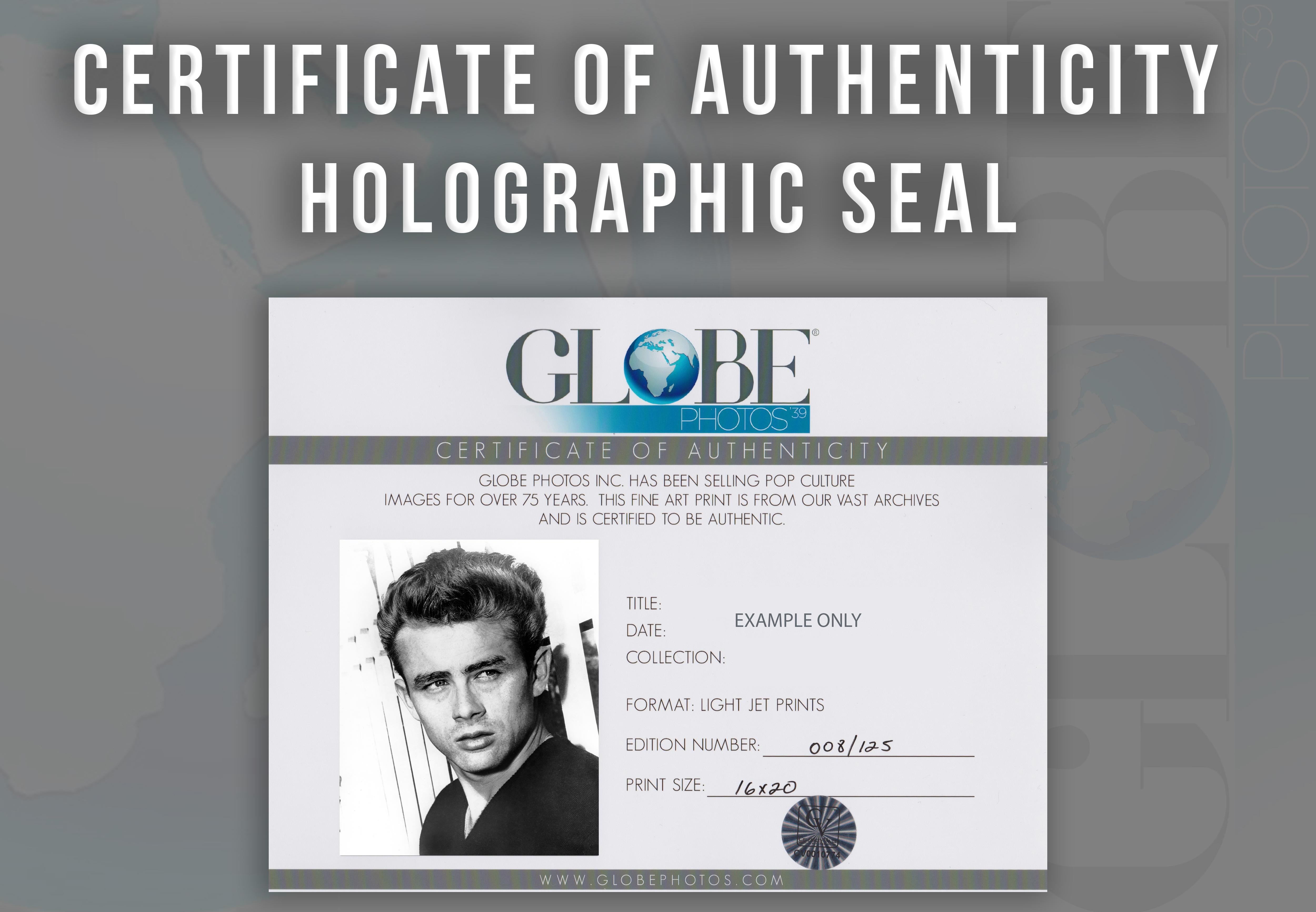 This black and white image features actor James Dean in a stunning closeup.

James Dean was an American actor from Indiana. He is remembered as a cultural icon of teenage disillusionment and social estrangement, as expressed in the title of his most
