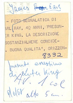 James Earl Ray - Vintage Photo - 1960s