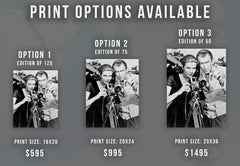 James Stewart and Grace Kelly "Rear Window" Globe Photos Fine Art Print