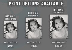 Jane Greer Glamour Portrait Globe Photos Fine Art Print