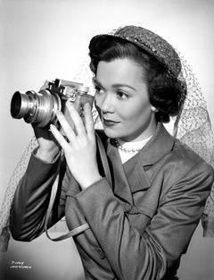 Vintage Jane Wyman with Camera