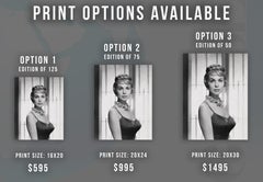 Janet Leigh, the Scream Queen of "Psycho" Glamour Portrait Fine Art Print
