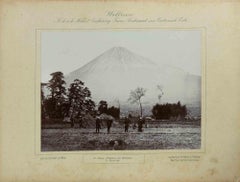 Japan, Fugjiama von Gotemba - Vintage Photograph - 1893