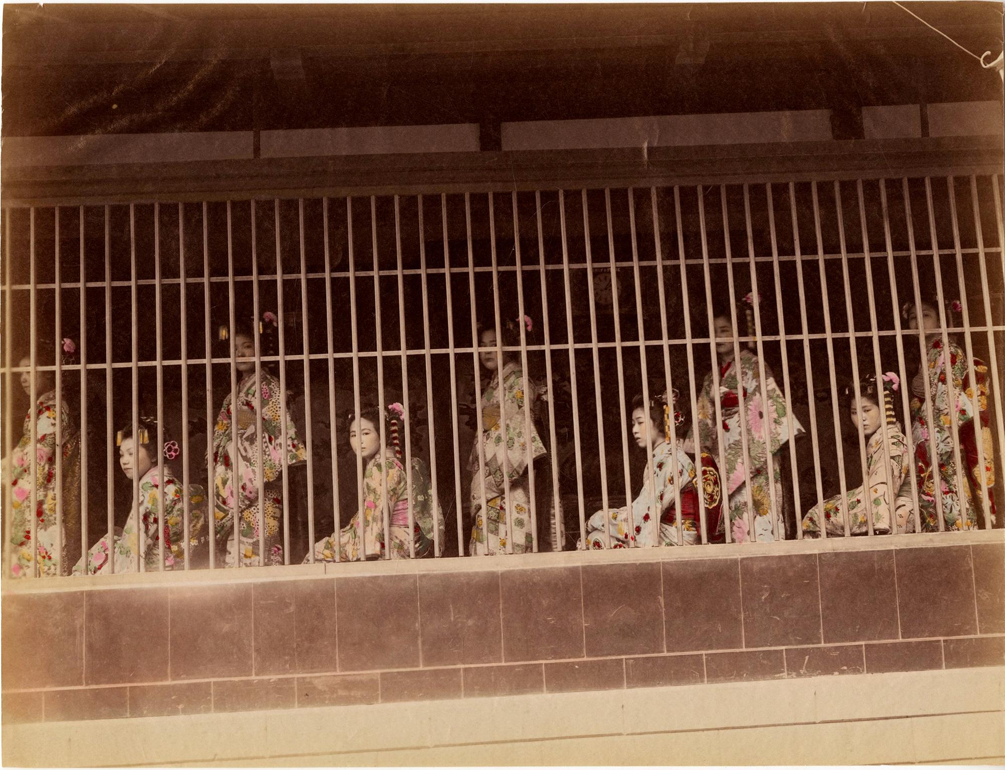 Japan - Tokio, The Yoshiwara Prostitute Houses