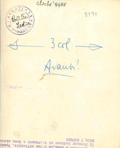 Jawaharlal Nehru en Roma - Foto de época - Años 50