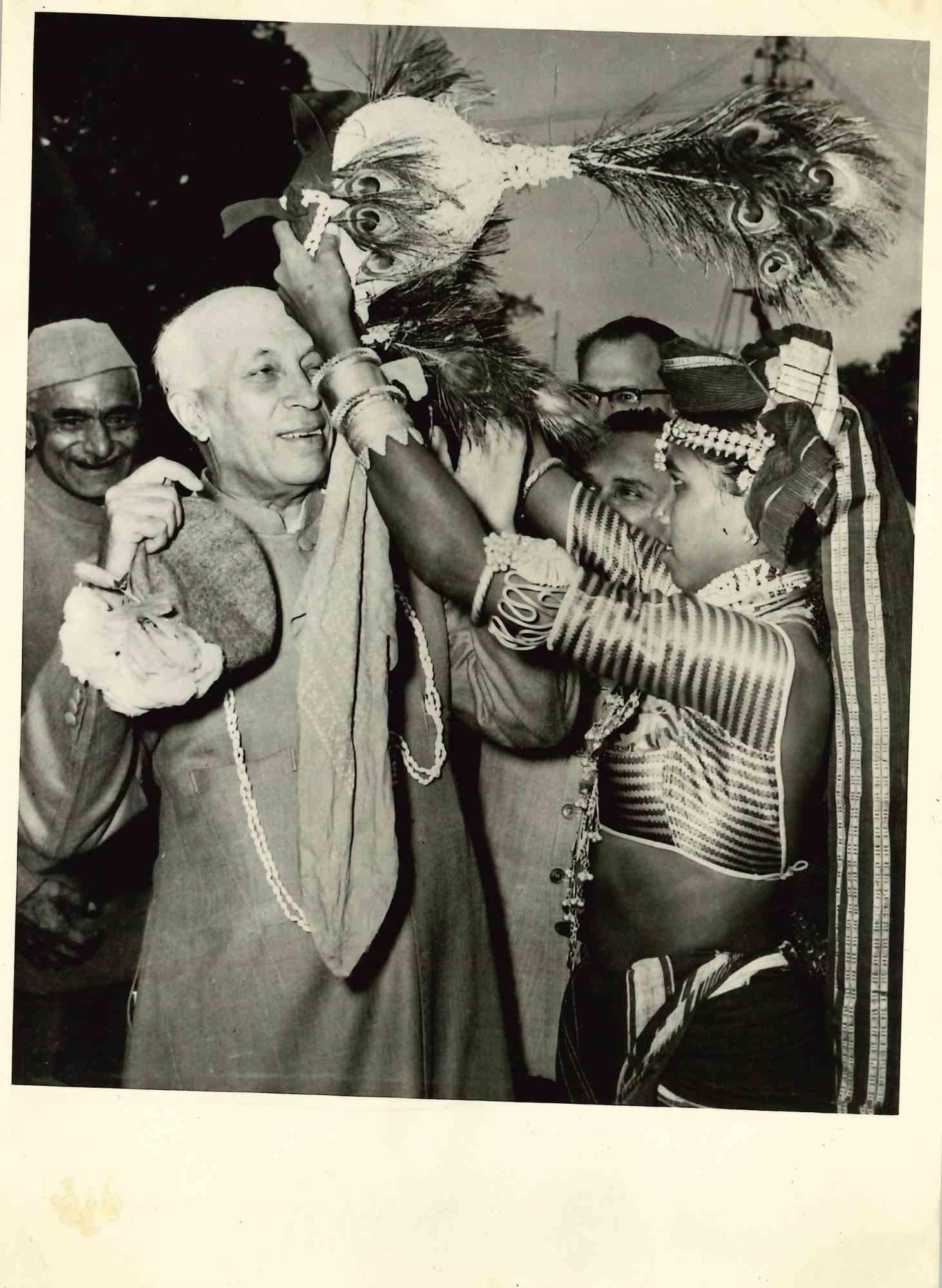 Jawaharlal Nehru - Vintage Photo - 1950s