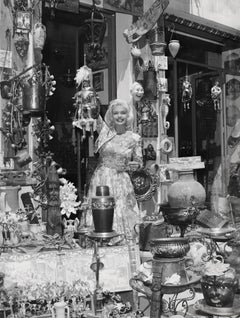 Vintage Jayne Mansfield in Trinket Shop Fine Art Print