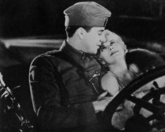 Jean Harlow and Ben Lyon Sitting in Car