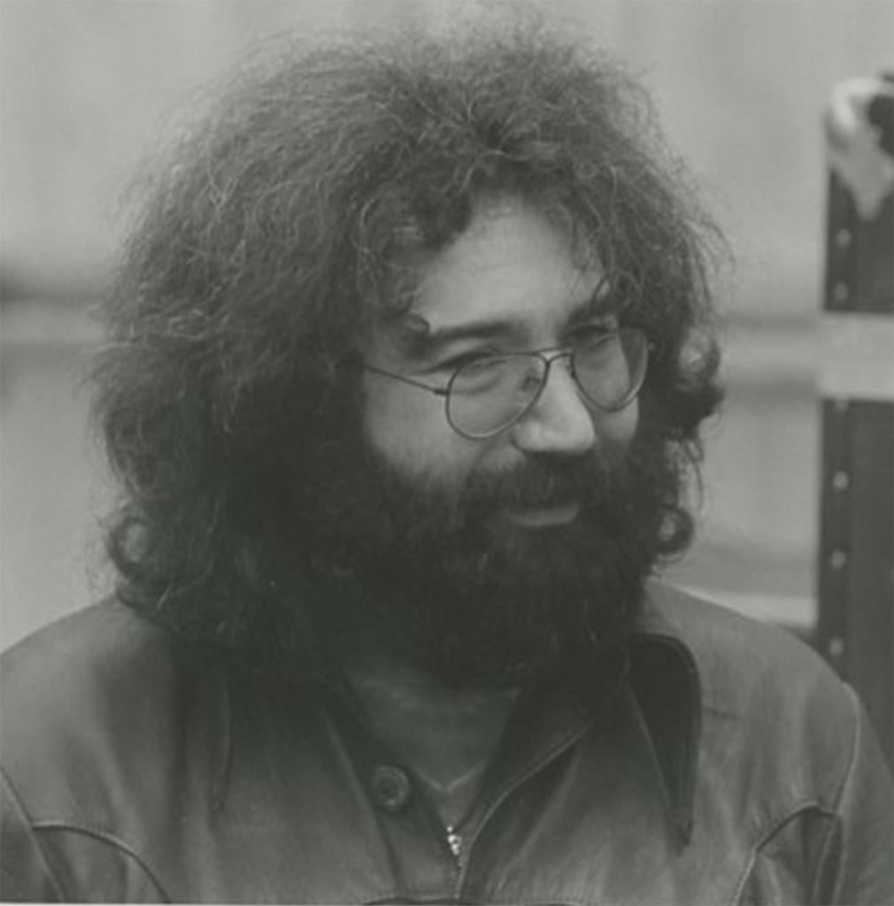 Jerry Garcia Lead Guitar for Grateful Dead - Photograph by Unknown
