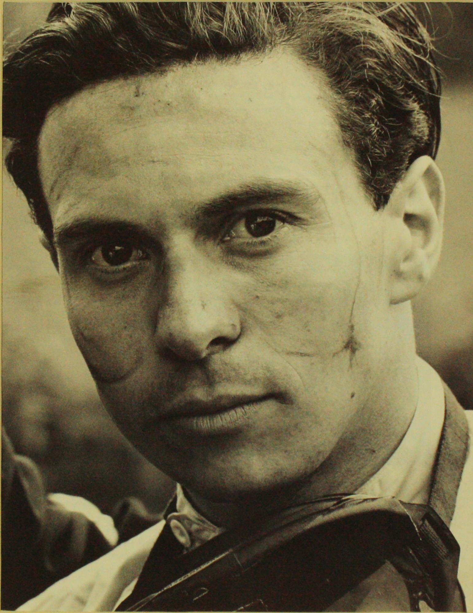 Jim Clark at the Belgium Grand Prix 1962 - Photograph by Unknown