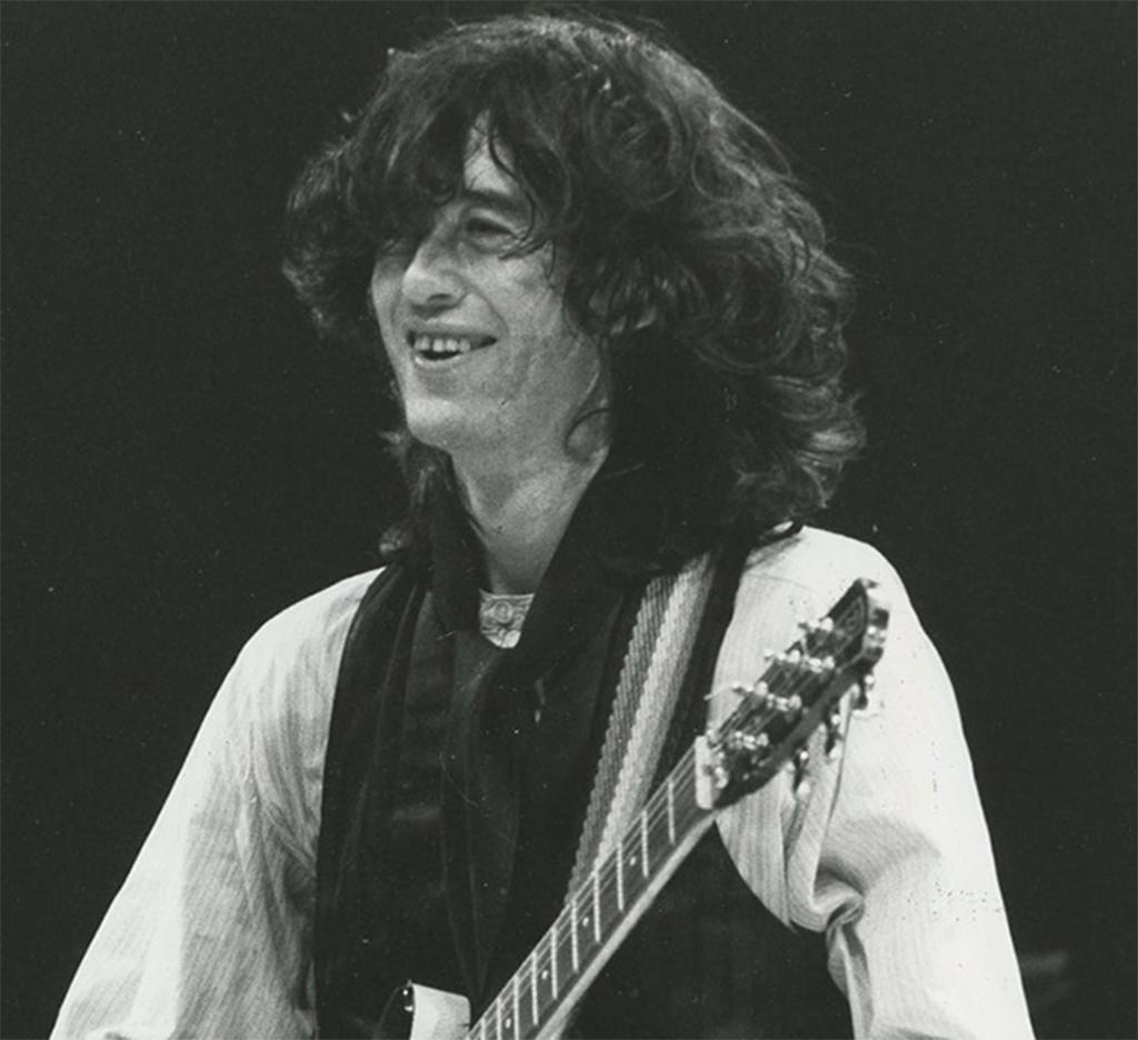 Jimmy Page A.R.M.S Concert 1984 - Photograph by Unknown