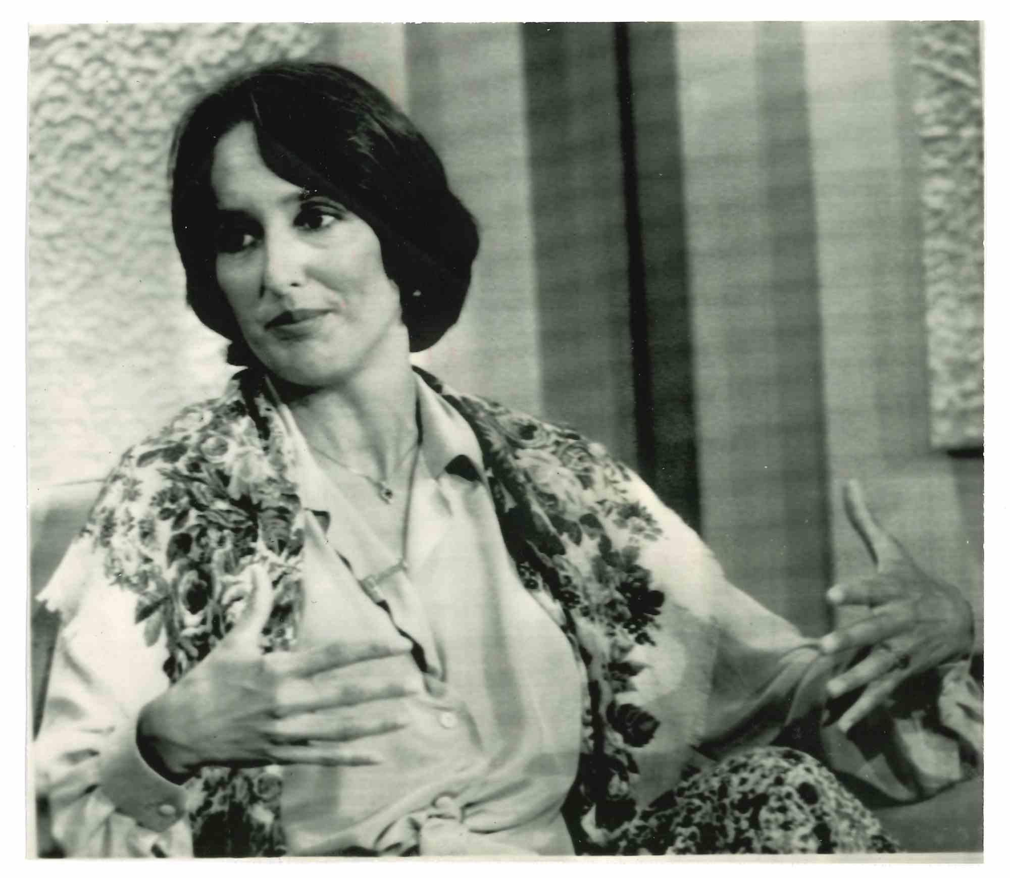 Unknown Figurative Photograph - Joan Baez - Vintage Photograph - 1970s