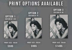 Joan Collins Classical Portrait Fine Art Print